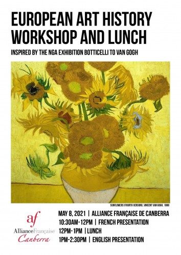 European Art History Workshop and Lunch French group 2021
