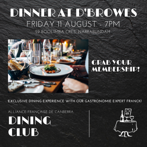 FIFTH DINING CLUB 11 AUG. 2023