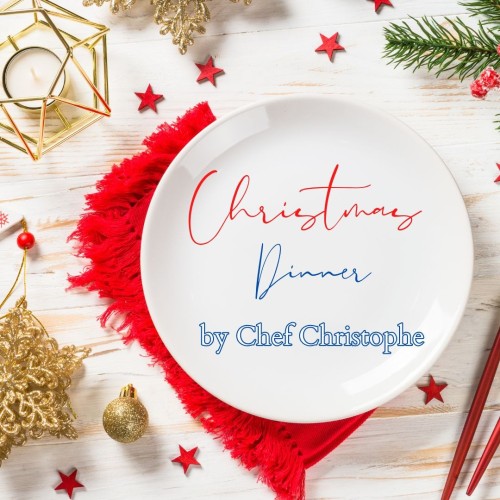 Vegetarian Christmas dinner by Chef Christophe