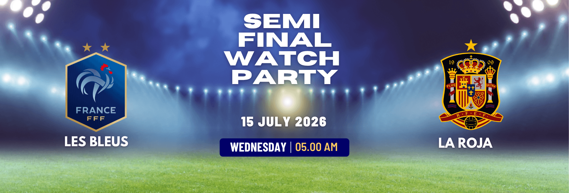 Watch Party - World Cup Semi-final