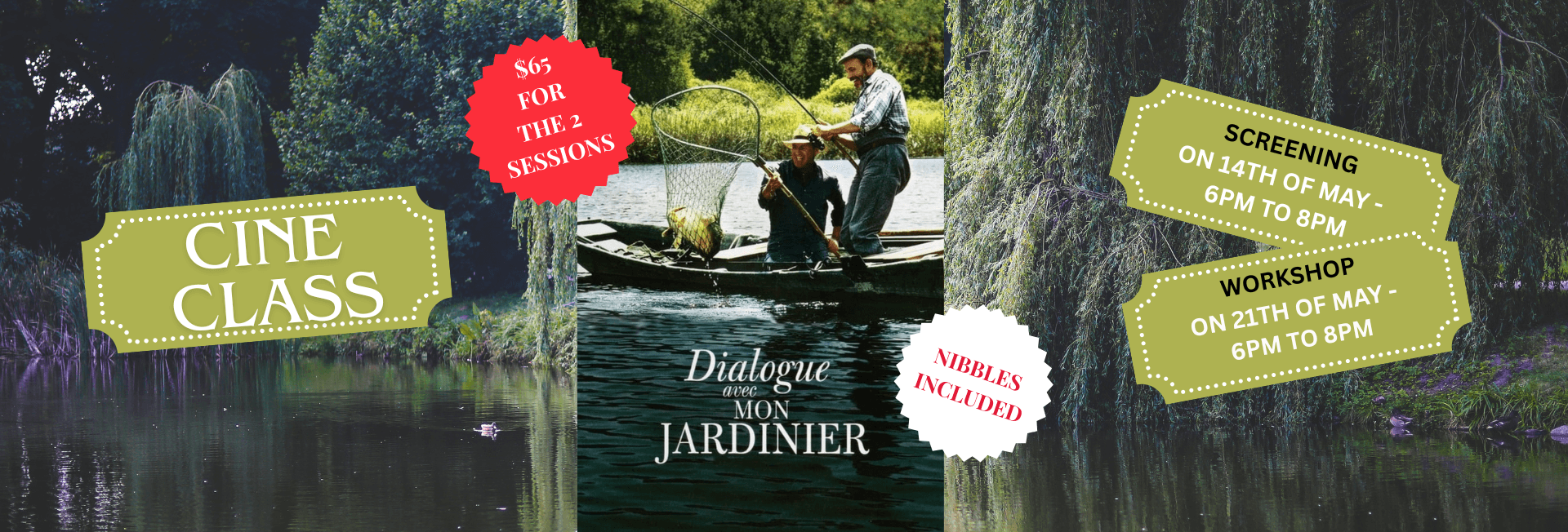 Cine class Dialogue avec mon jardinier