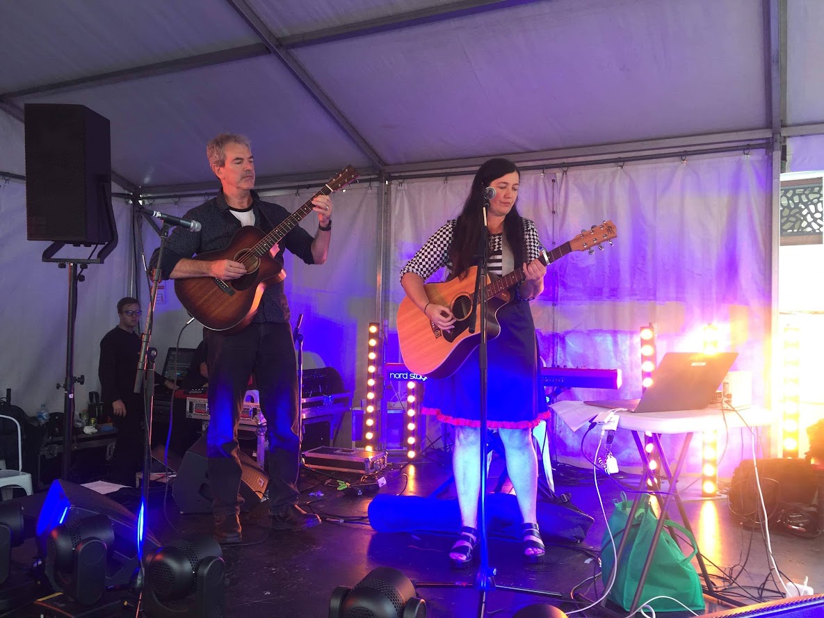 Donna Hewitt and John Montgomery