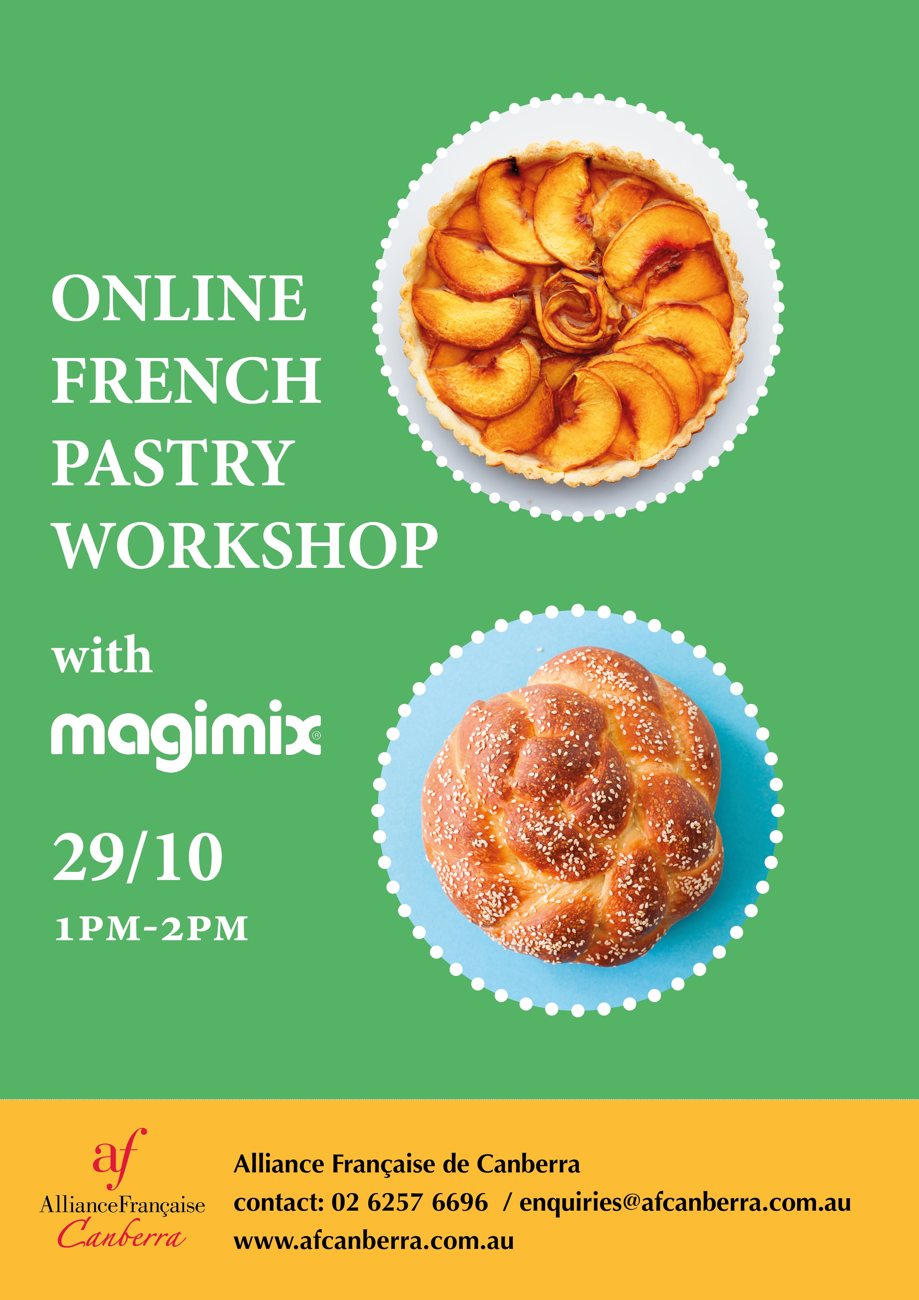 Online pastry workshop with Magimix