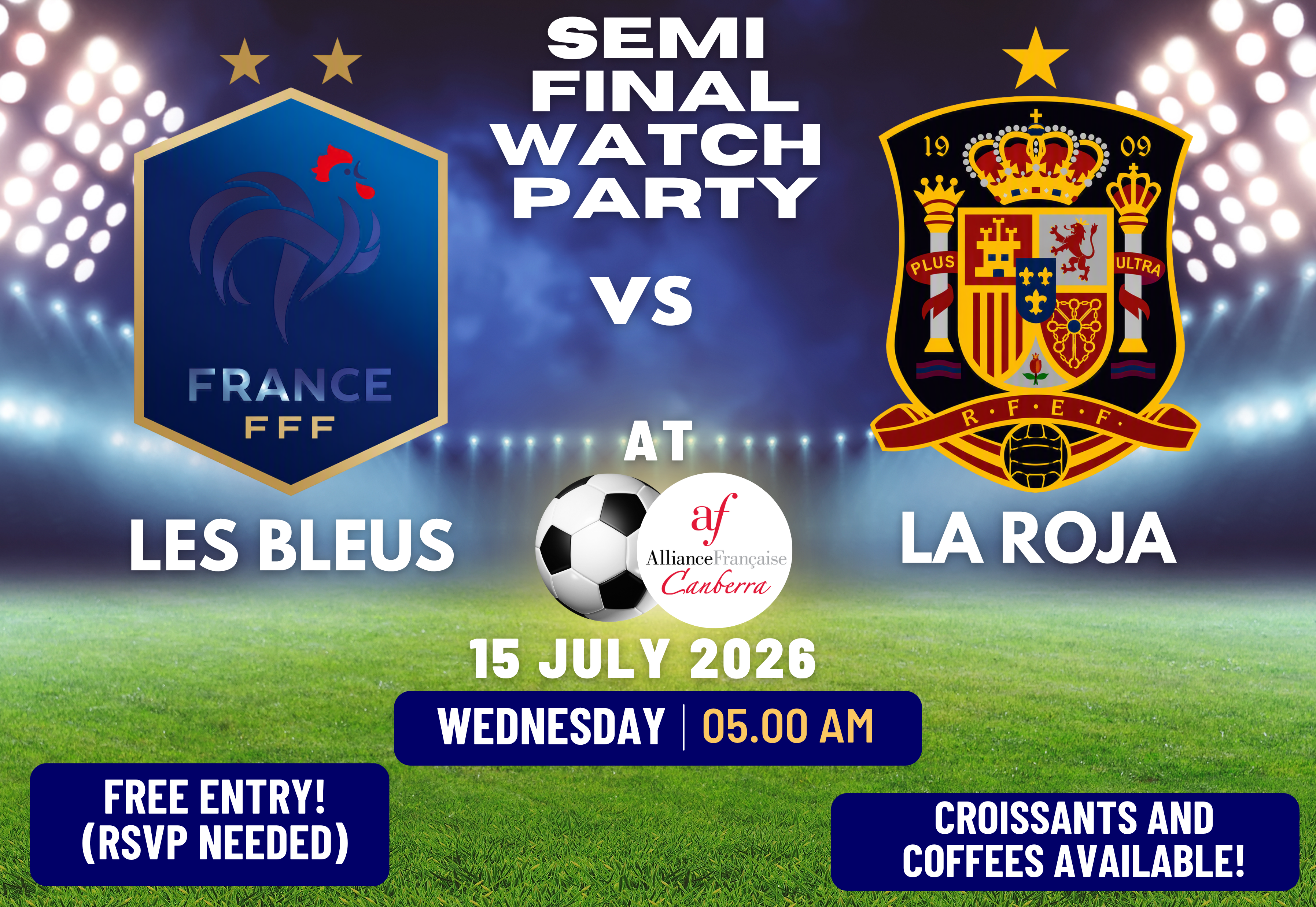 Watch Party - World Cup Semi Final